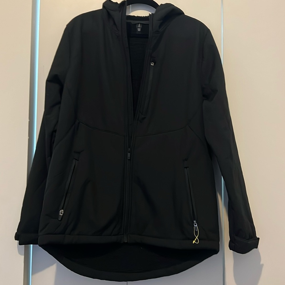 Black coat, new